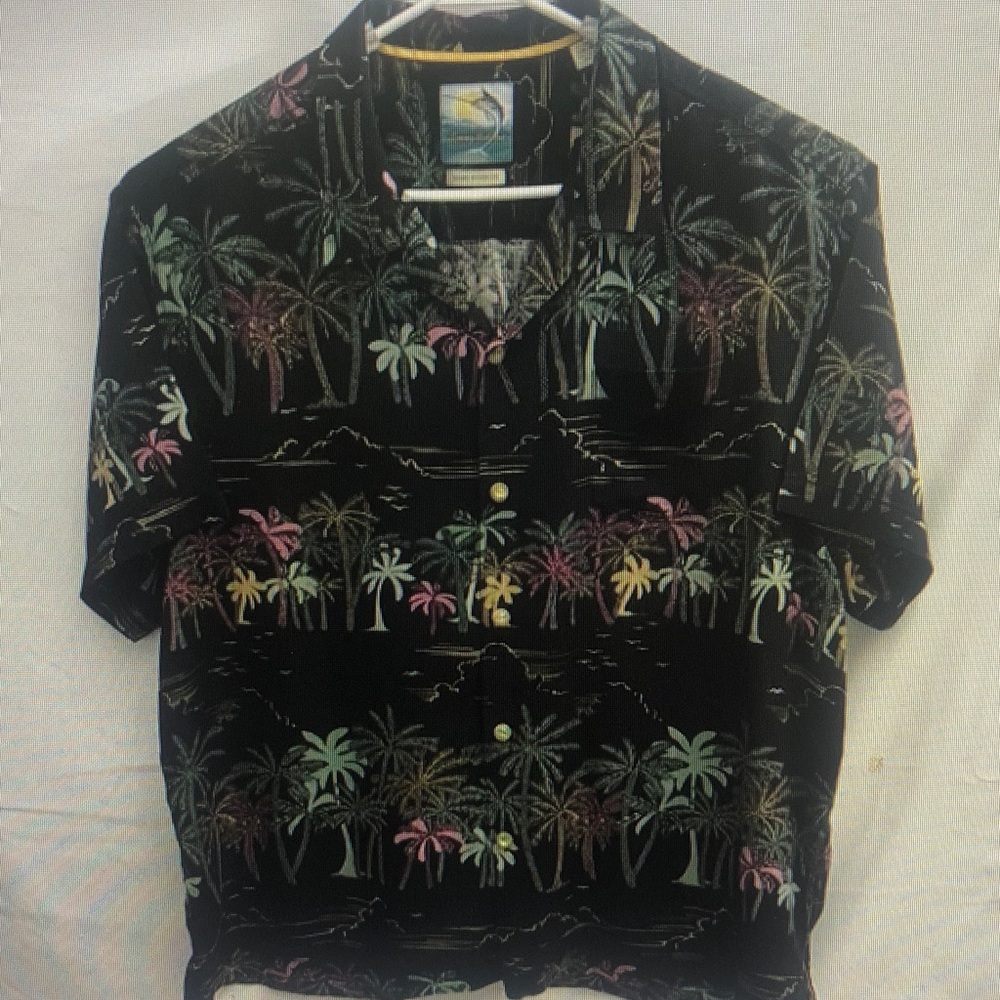 Tropical Palm Tree Print Shirt